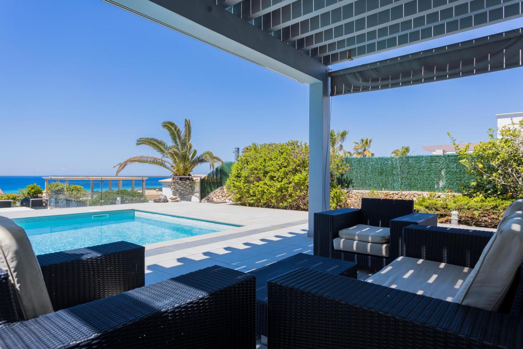 V196 Villa Brisa By Menorcarentals Villas Son Bou Zewnętrze zdjęcie